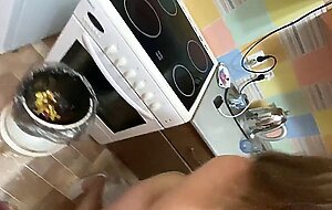 Yanmachel, amateur sex in the kitchen with my wife's 