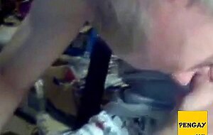 Daddy self sucking