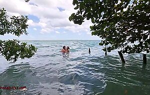Alicekellyxxx, amazing sex in the blue lagoon