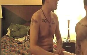 Young Amateur Guy Threesome