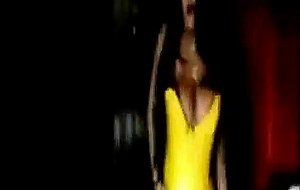 Amateur girl homemade Video 40032  yellow waistcoat  blowjob and  hnadjob