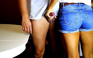 Lifekife, he bred a girl for sex in denim shorts and 