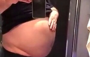 Daddy shows the goods