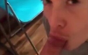 Cumming in the twink's mouth and he swallows it all