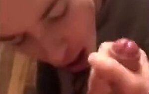 Cumming in the twink's mouth and he swallows it all