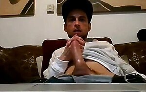 Sexy Str8 Guy Cums on his Ripped Abs #41