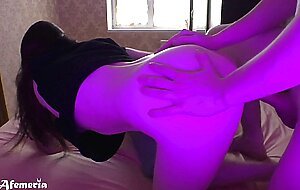 Femfoxfury, uninhibited minx rough fucks and deep sucks big cock till cumshot