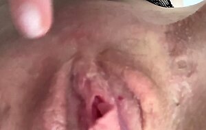 Zetration, so close that you can feel those creamy drops! beautiful pussy zetration squirt close up