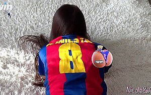 Nicole and alex, fucked my stepsister for rooting for barcelona and not for real madrid.