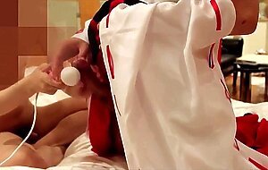 Amateur Japanese CD cosplay