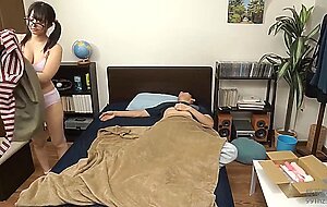 Jukf-006 a secretly sweet girl in glasses 9 when a prim and proper barely legal takes off her