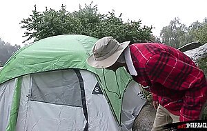 You want to come in my tent to snuggle?