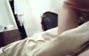 Mexican brunette wife sucks pov