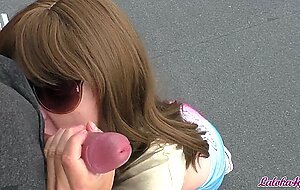 Laloka4you, sexy babe bj big dick cum in mouth