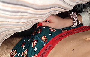 Victoria sign, i didn't expect that she will start jerking me off under the covers