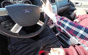 Raw allure, we got sweet at the mall and had passionate creampie sex in the car