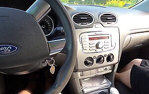 Raw allure, we take a break from driving and enjoy some dirty outdoor creampie sex