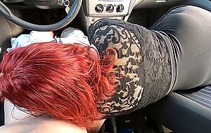 Raw allure, we take a break from driving and enjoy some dirty outdoor creampie sex