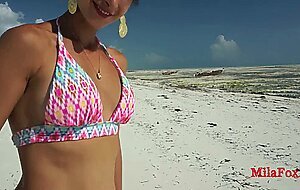 Mila fox, deep anal sex on the beach 2. mila fox