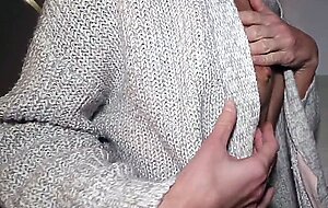 Emma modric, my step sister gives me a great handjob, huge cumshot in slow motion