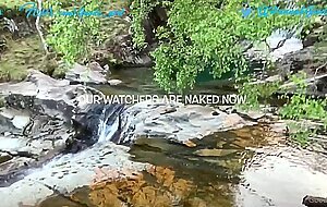 Goodegirl75, pov, fucking a random hitchhiker in a public waterfall in the mountains, hannah goode