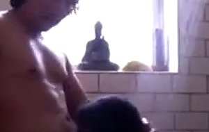Black brazil milf fucked in the shower
