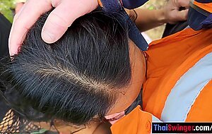 Thai milf cant get enough cocks to suck