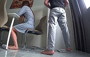 Cheating in a relationship. wife fucks a friend while her husband is at