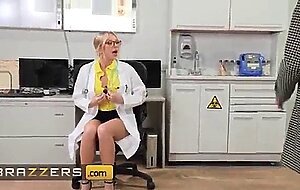 Horny blonde doctor tiffany watson has two patients playing with her thirsty pussy - brazzers