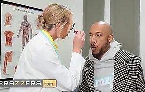 Horny blonde doctor tiffany watson has two patients playing with her thirsty pussy - brazzers