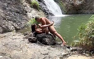 Filtered out!!! the model aisha ferrari is recorded having sex outdoors with a