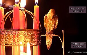 Owl crystal, sweet witch sucked a big cock on friday 13. art porno