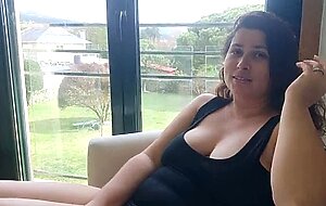 Omg! stepson cums in stepmom...