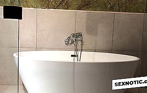 Blonde Teen Loves Hardcore Bathroom Sex and a Fat Cock