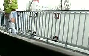 Amateur Outdoor Ficken mit Zwei Deutschen