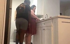 I was bored & my stepmom was sweet while doing chores