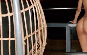 Slim slutty squirting teen melting in pleasure