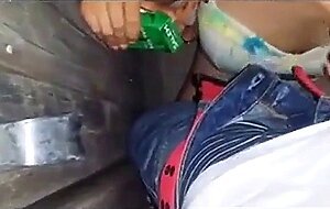 Crossdresser Amateur Blows BBC in Interracial Video