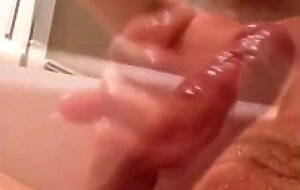 Uncut Cock Masturbation and Piss