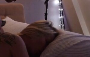 Rough Sex With My Toy: Orgasmic Blowjob and Footjob