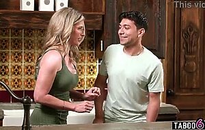 Milf stepmom cory chase and stepson always teasing each other