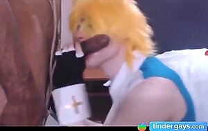 Daddy Drills Sissy Slut Bareback