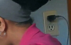 Hot Mexican Maid Gives an Amazing Blowjob
