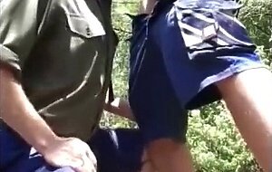 Big Cock Outdoor Blowjob