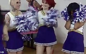 The cheerleader fucks the small forward