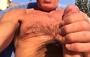 Daddy's Big Cock Outdoors