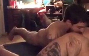 First Thing To Do In A Hotel Room: Bareback Hunk Amateur Action