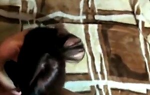 Pale brunette hot riding