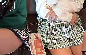 Public pickup teens and rough fucking foursome group sex party