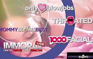 Mommyblowsbest - hot milf goes for the next best thing to suck cock